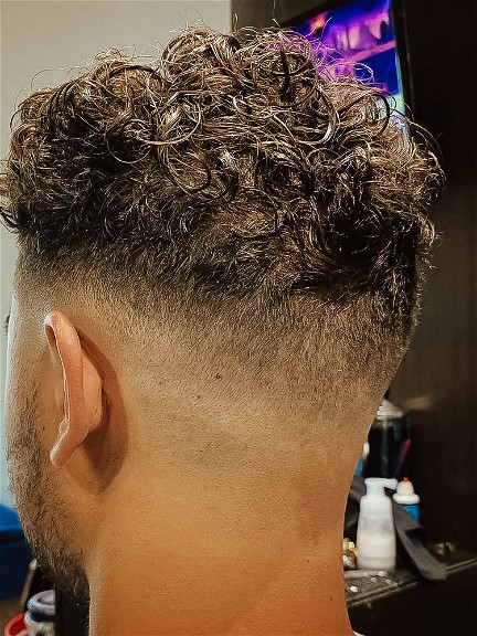 High and Tight With Curly Top