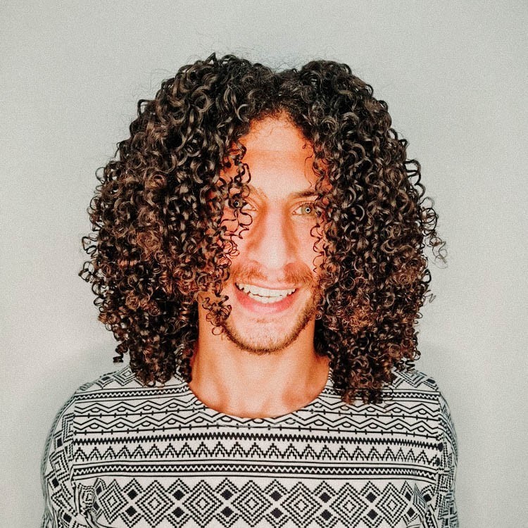 Shoulder Length Curly Hair