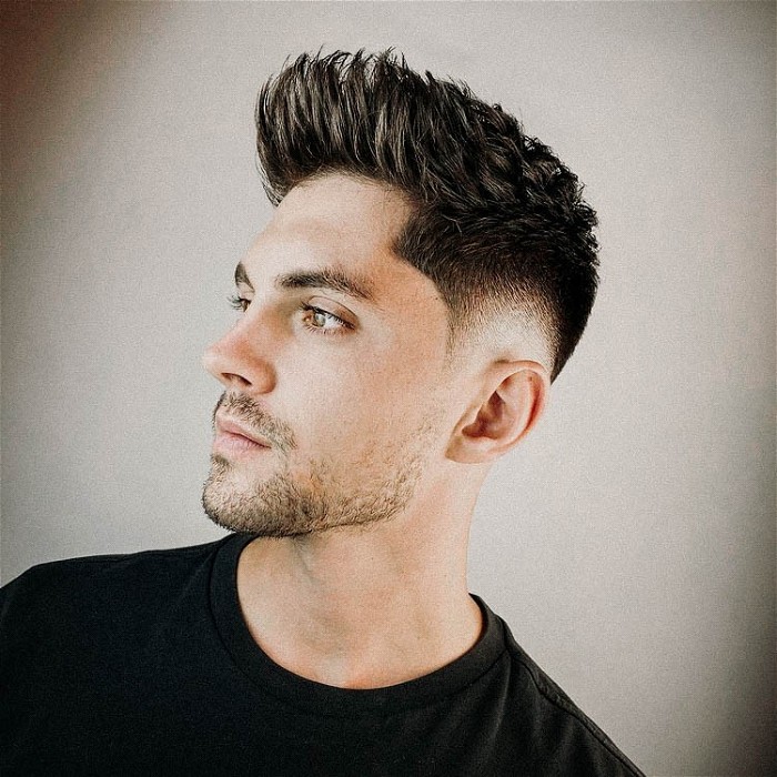 best hairstyle for men with round face