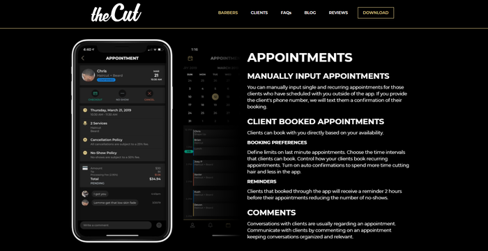 theCut #1 Barber Booking App