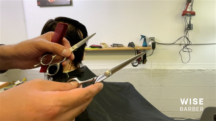 Scissors Over Comb Technique Barber Sunny Explains