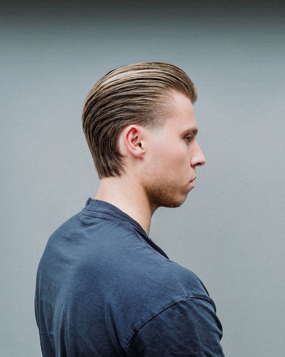 Slicked Back Undercut Hairstyle Guide for Men - Slicked Back Hair