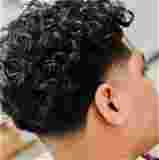 Low Taper Fade Curly