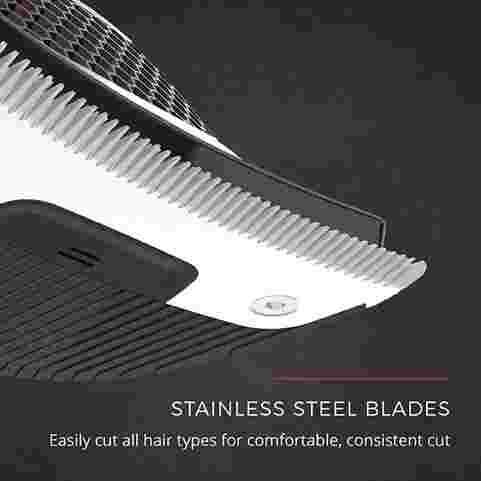 Extra-Wide, Curved Blades