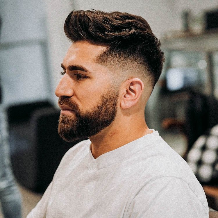 Faux Hawk Fade Haircut For Men  40 Spiky Modern Styles