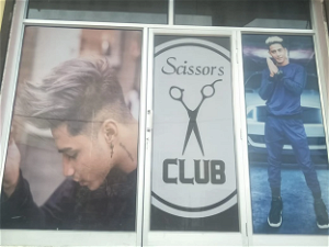 Scissors Club Mans Salon