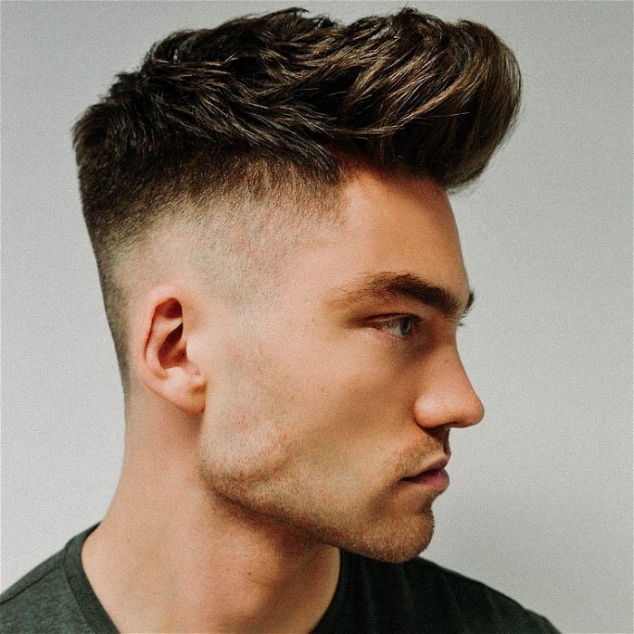 best hairstyle for men with round face