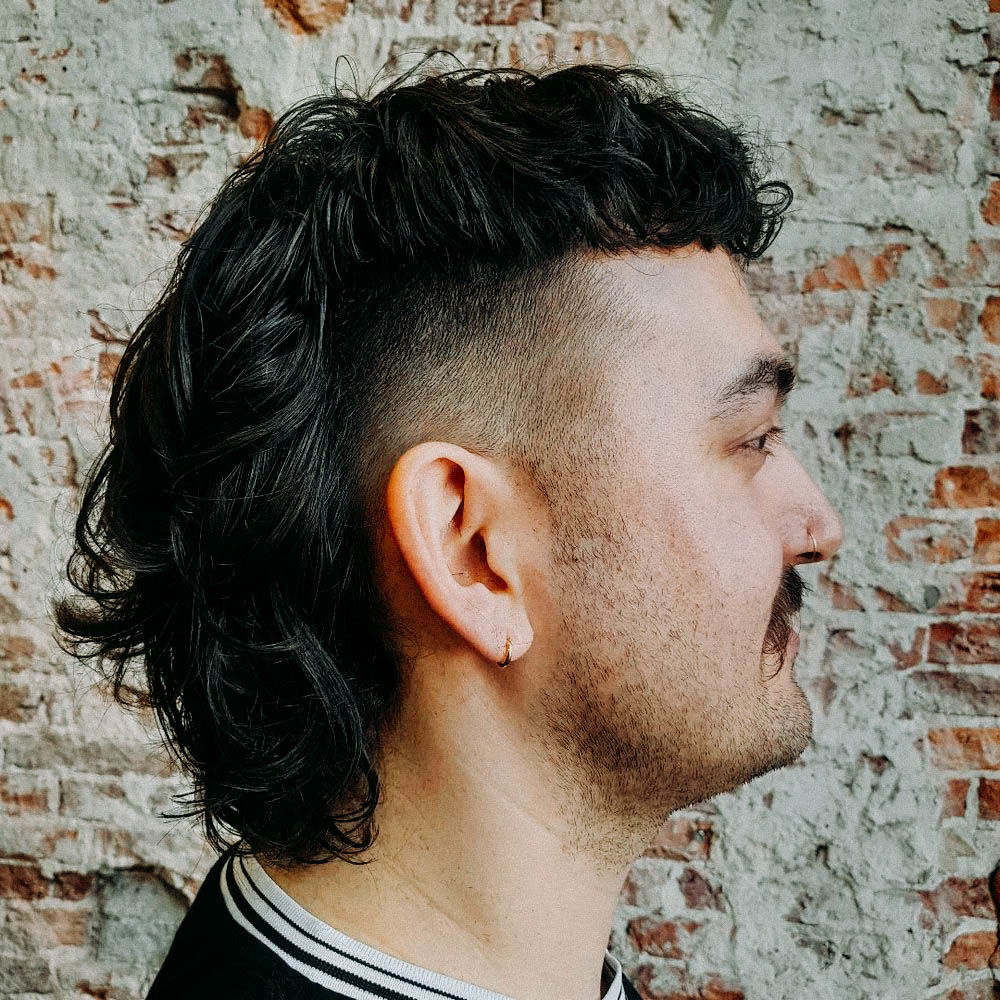 In case you didn't know mullet haircut is that one cut that will allow you  to wear business in the front … | Mullet hairstyle, Mullet haircut, Mohawk  hairstyles men