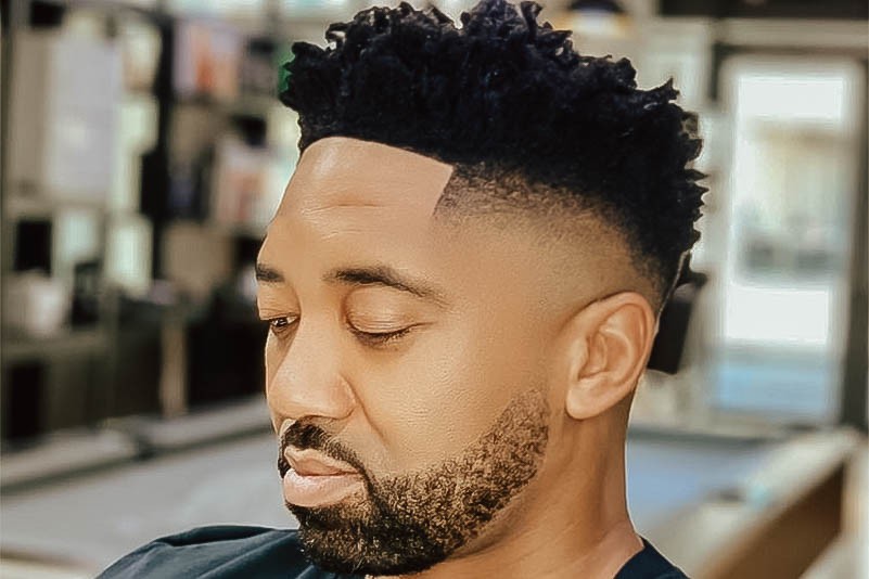 twist hairstyles for men with fade
