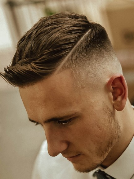 High and Tight With Side Part