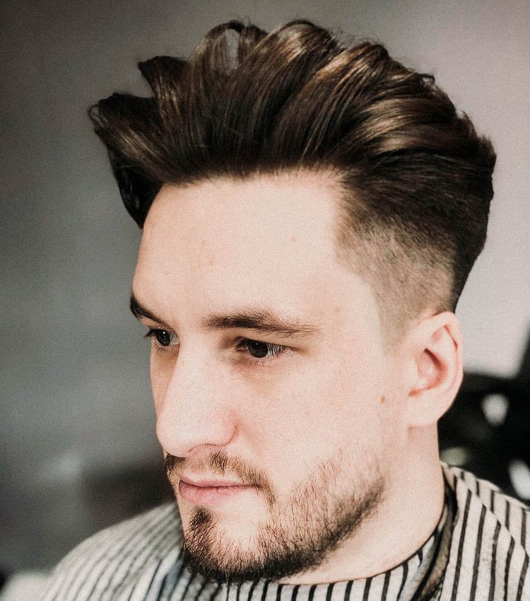 33 Dope Pompadour Hairstyles: Undercuts, Japanese Cuts & Fades | Mens hairstyles  medium, Mens haircuts medium, Thick hair styles