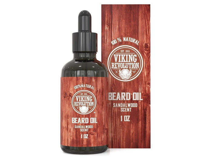 Viking Revolution Beard Oil (Sandalwood Scent)