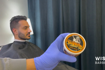 Apply Hair Pomade