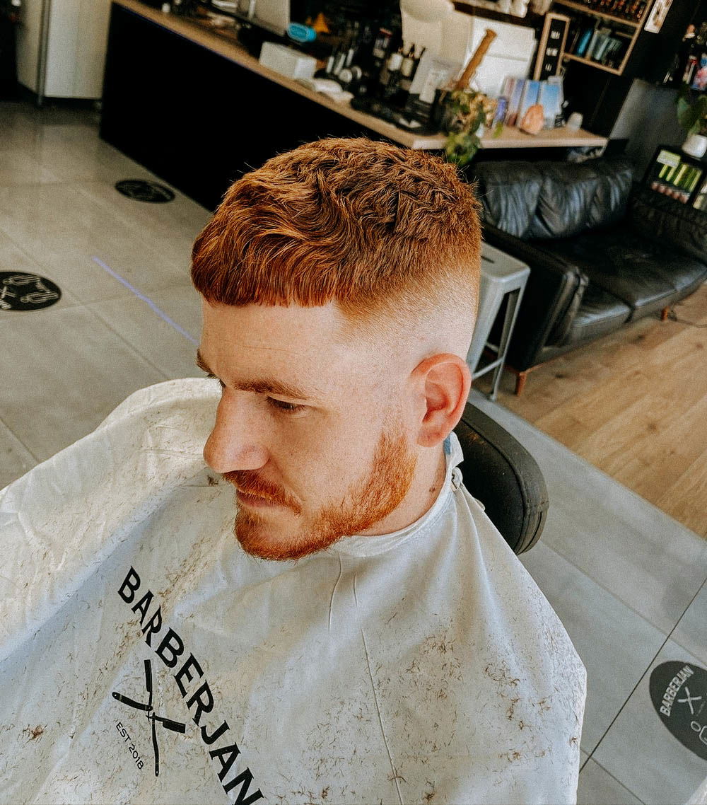 Haircuts for straight top thick hair guys